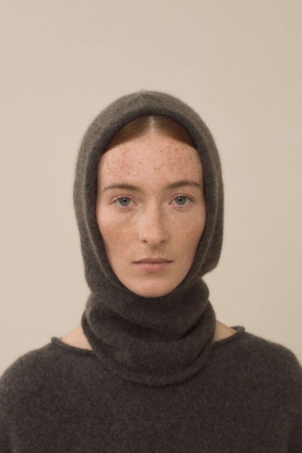 Lauren Manoogian SOFT BALACLAVA BLACKENED