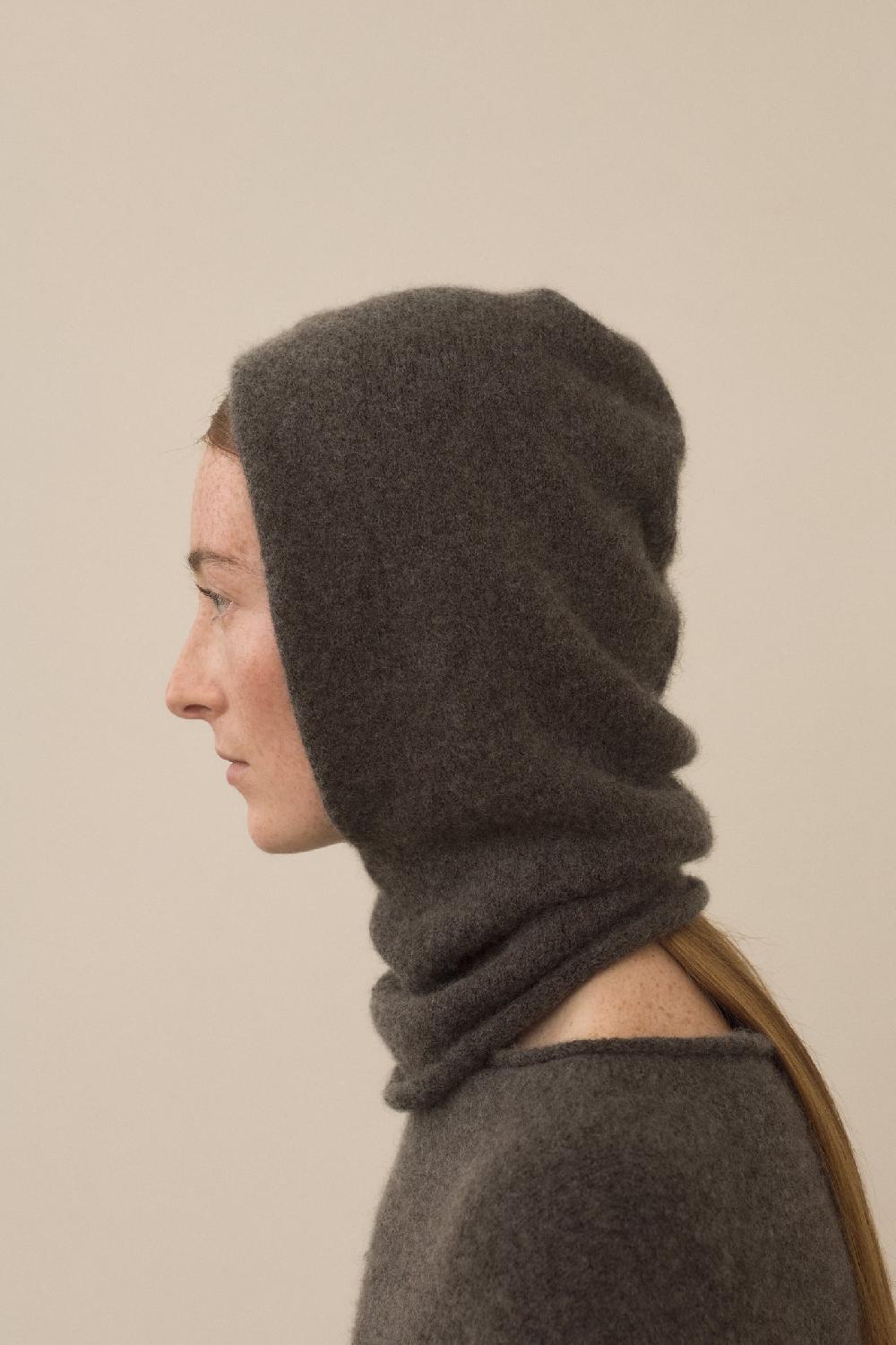 Lauren Manoogian SOFT BALACLAVA BLACKENED