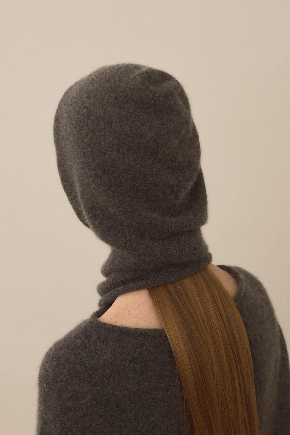 Lauren Manoogian SOFT BALACLAVA BLACKENED