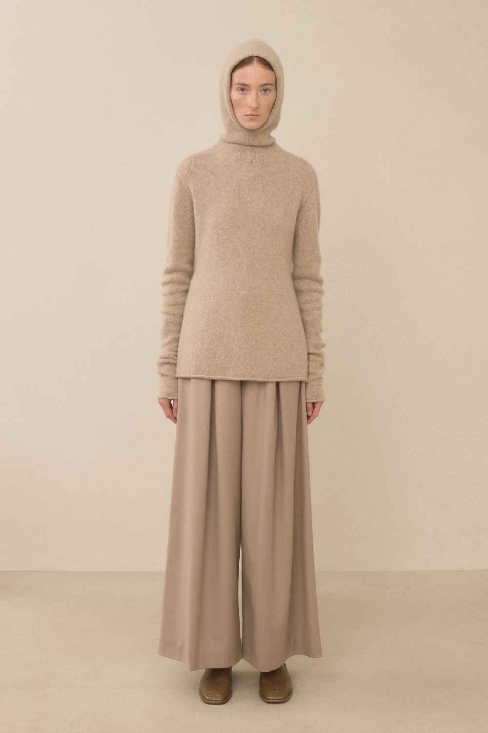 Lauren Manoogian SOFT BALACLAVA PULLOVER OAK