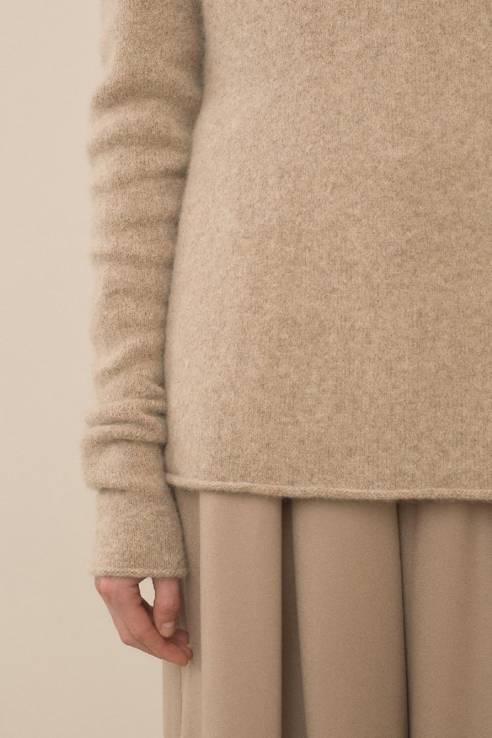 Lauren Manoogian SOFT BALACLAVA PULLOVER OAK