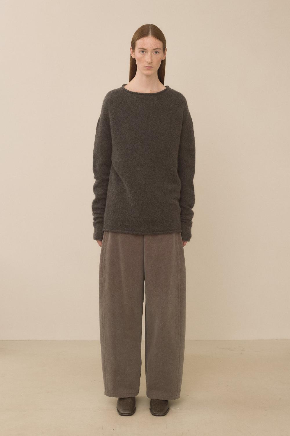 Lauren Manoogian SOFT BOATNECK BLACKENED