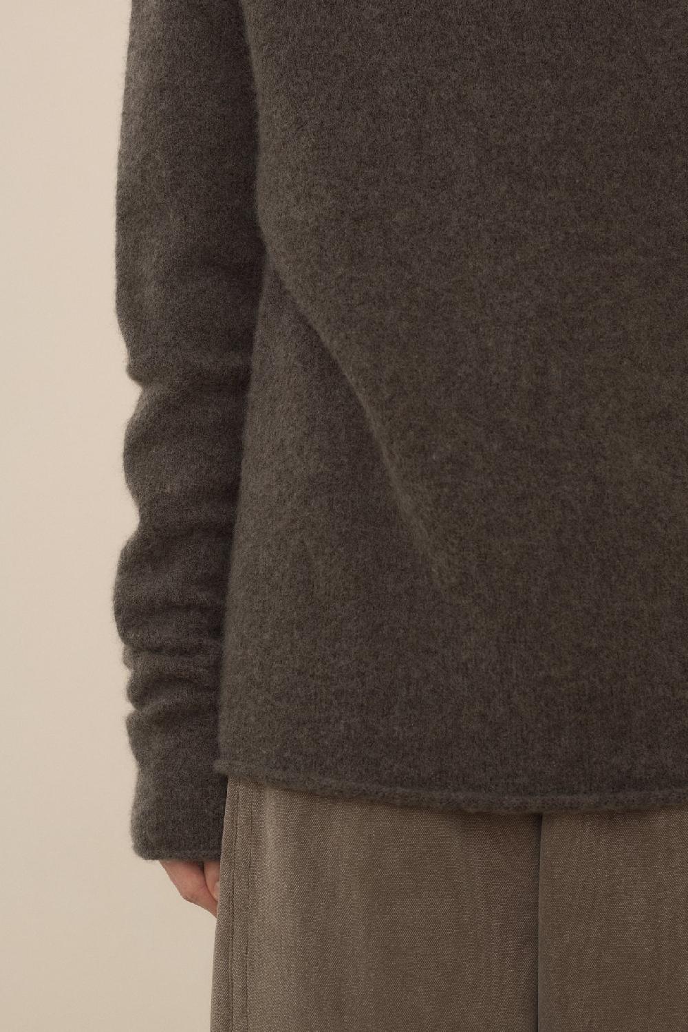 Lauren Manoogian SOFT BOATNECK BLACKENED