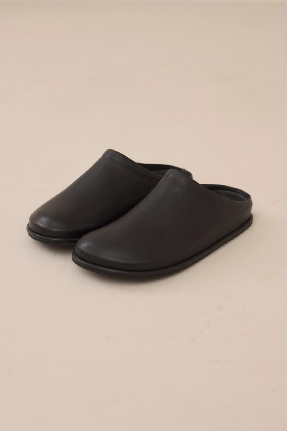 lauren manoogian SOFT MONO MULE BLACK