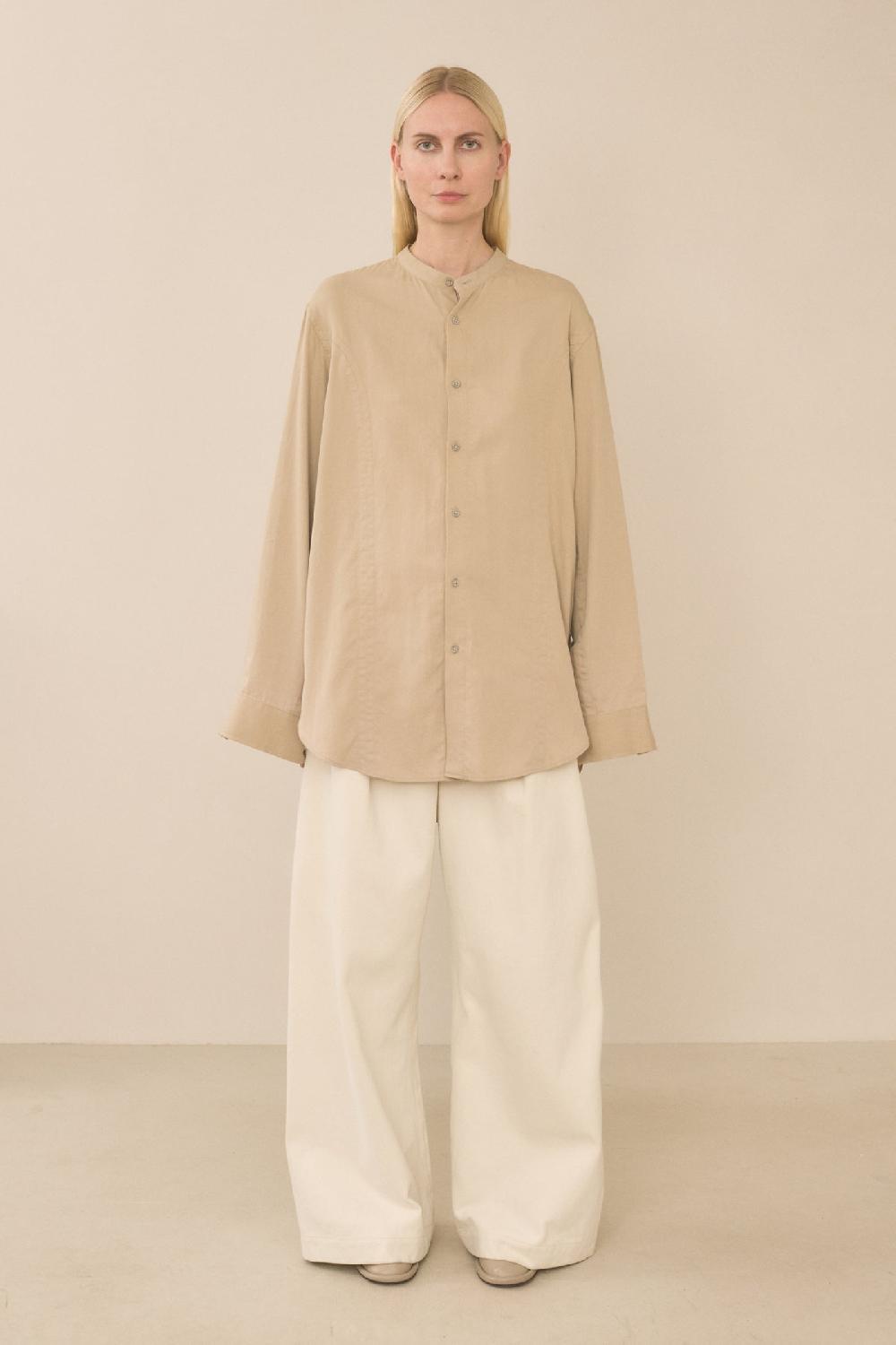 Lauren Manoogian SOFT SHIRT KHAKI