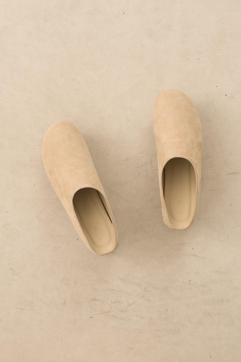 Lauren Manoogian SUEDE CONTOUR CLOG SAND