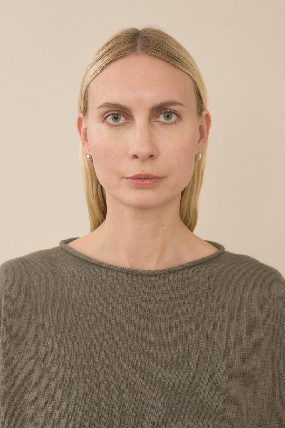 Lauren Manoogian SUPER FINE BOATNECK CONCRETE