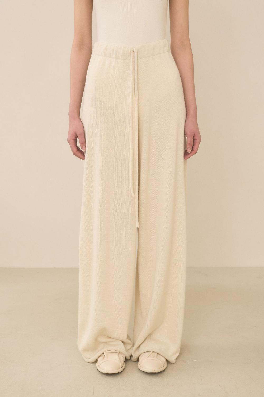 Lauren Manoogian SUPER FINE PANTS IVORY