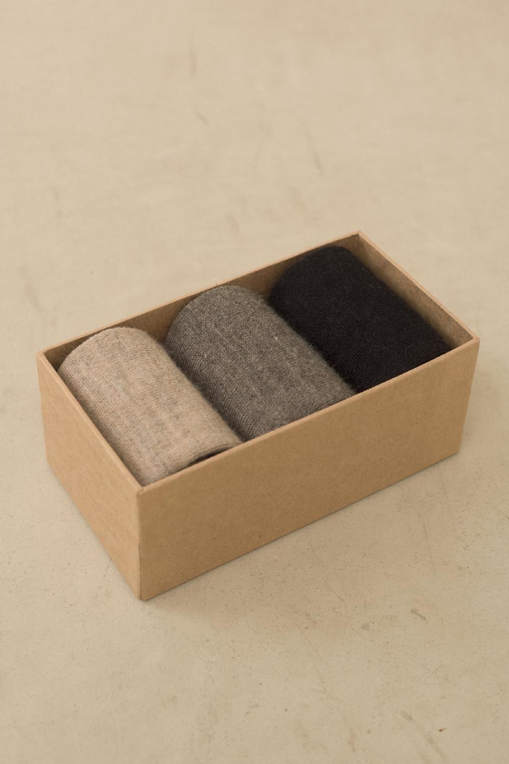 Lauren Manoogian TALL ALPACA SOCK SET MIX