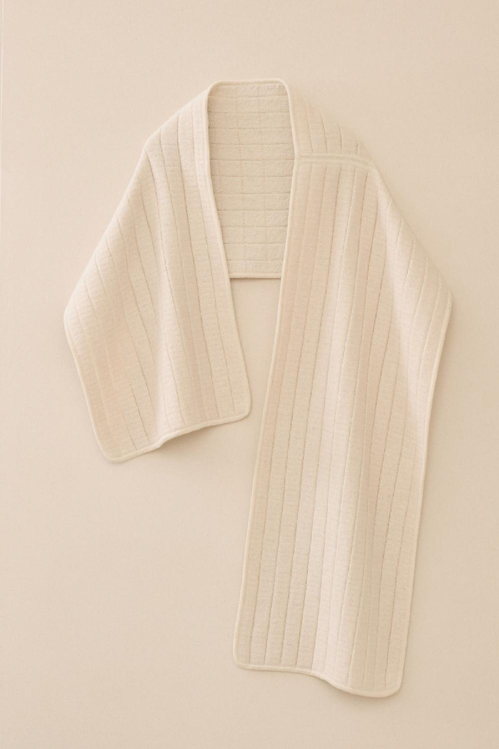 lauren manoogian TAMI WRAP RAW WHITE