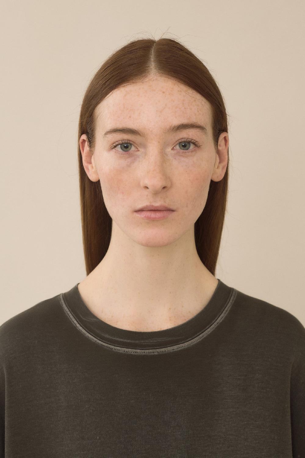 Lauren Manoogian TEE DRESS WASHED BLACK