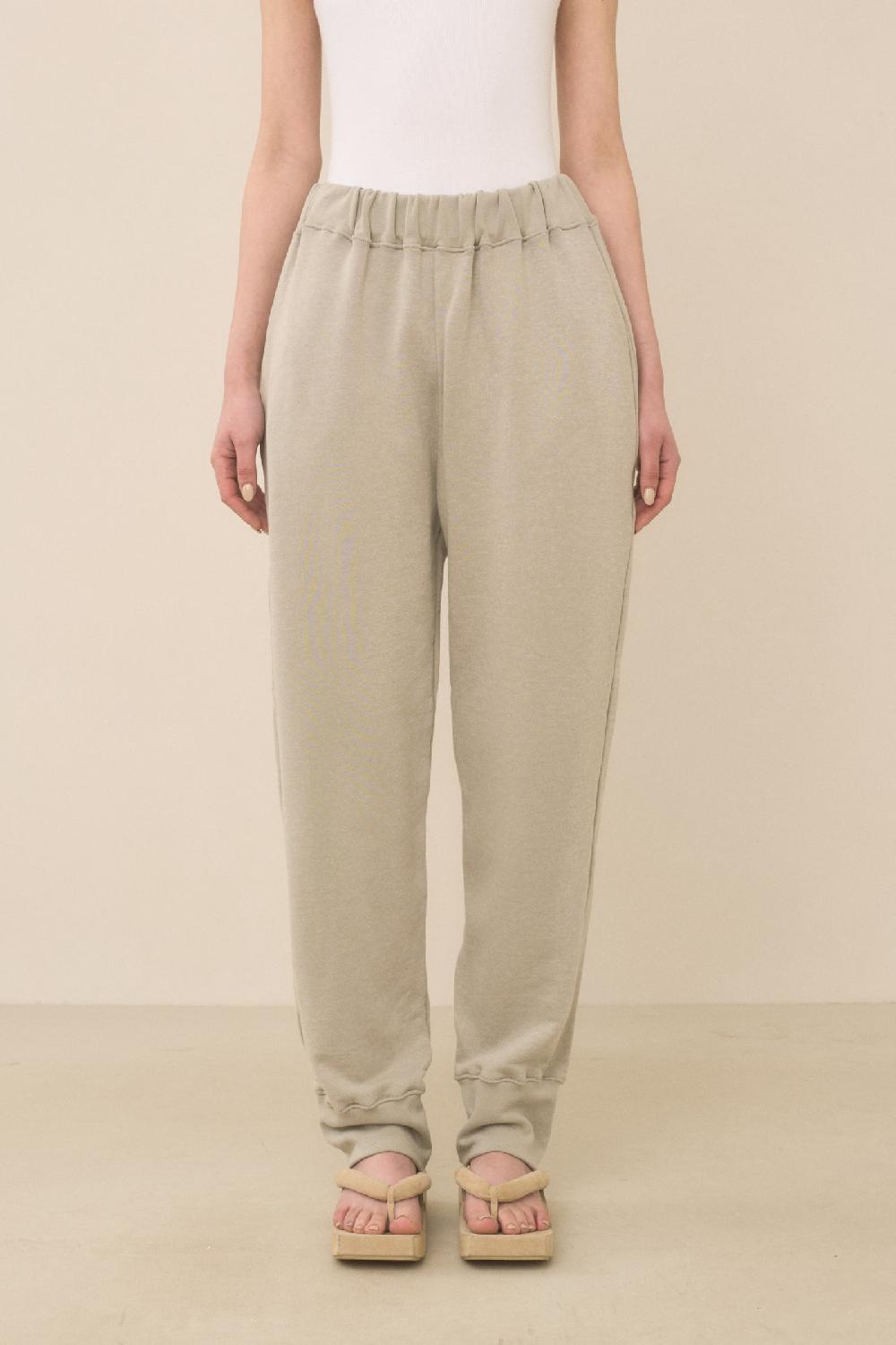 Lauren Manoogian TERRY PANTS WASHED CLAY