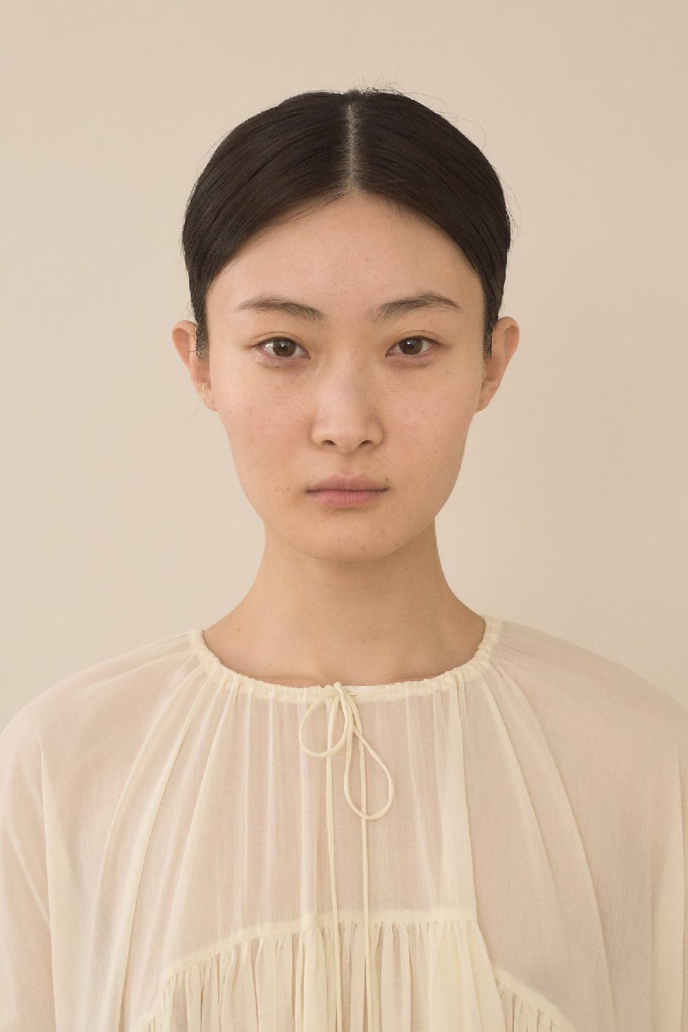 Lauren Manoogian TIER DRESS PARCHMENT