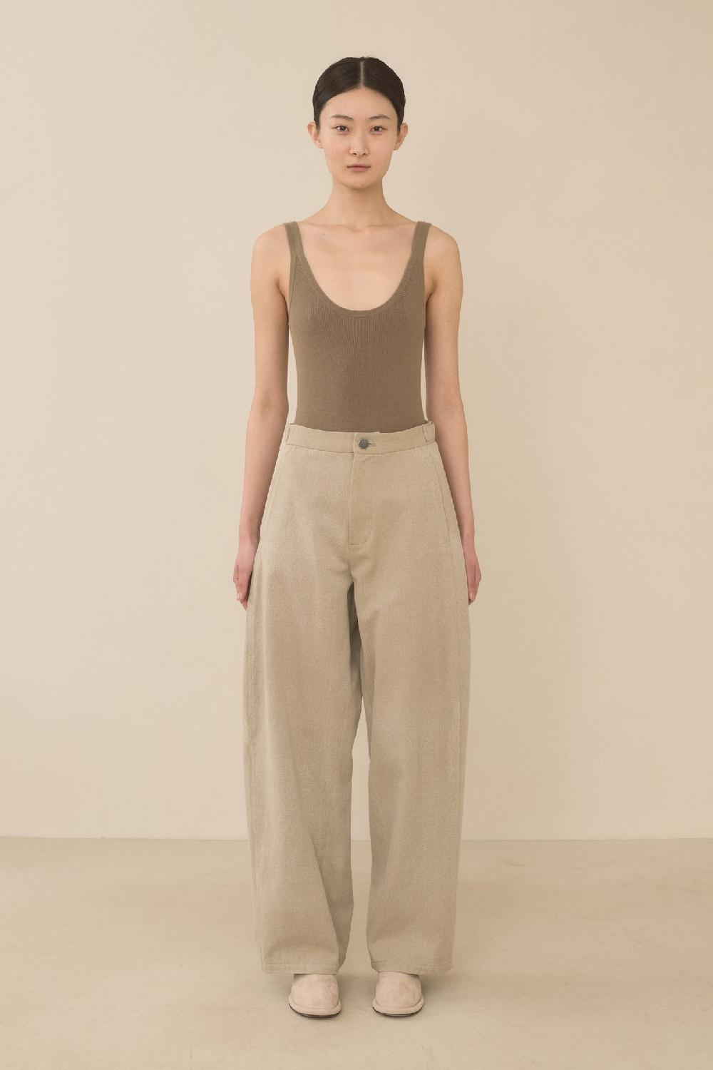 Lauren Manoogian TWILL PANTS WASHED KHAKI