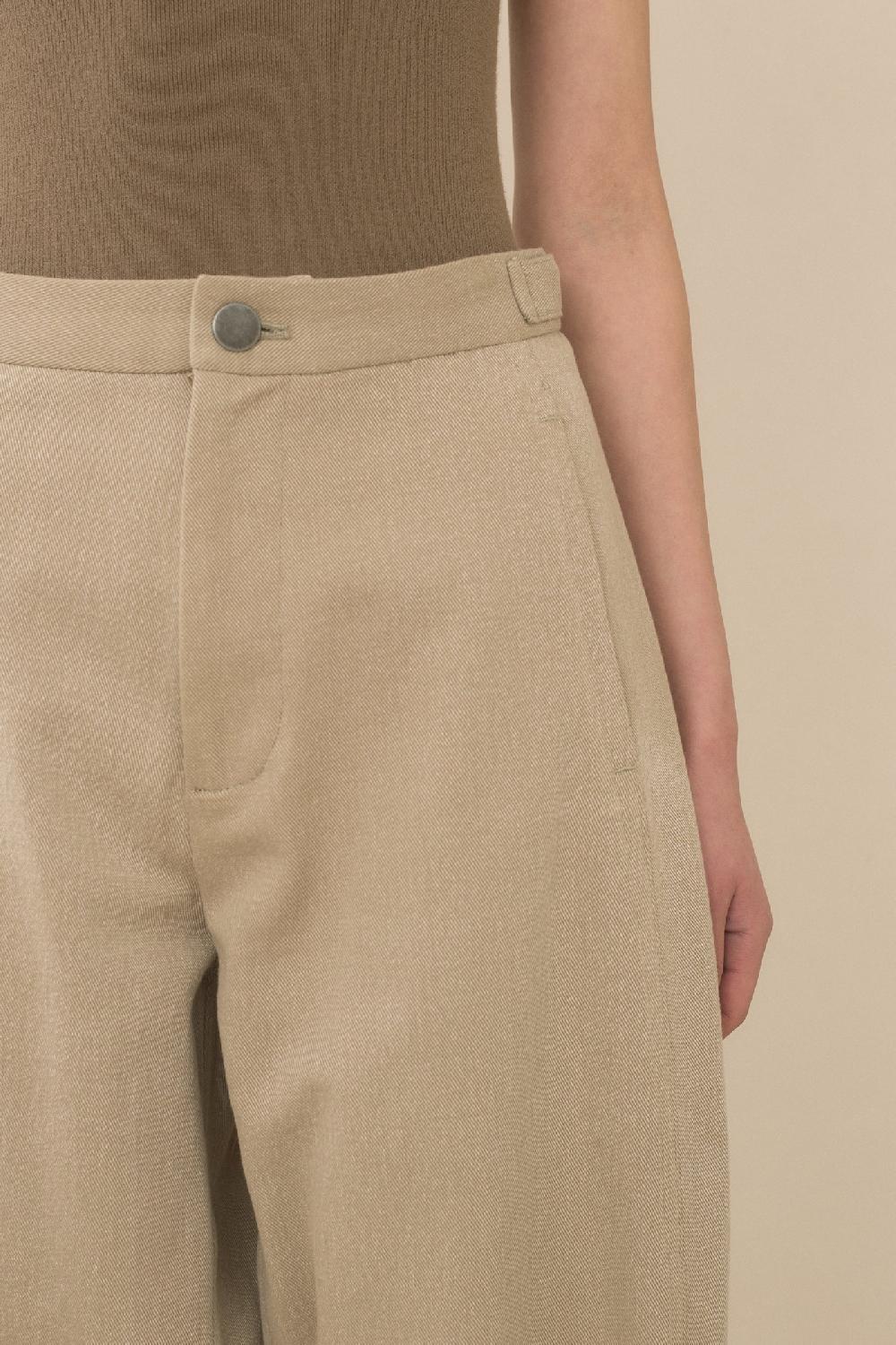 Lauren Manoogian TWILL PANTS WASHED KHAKI