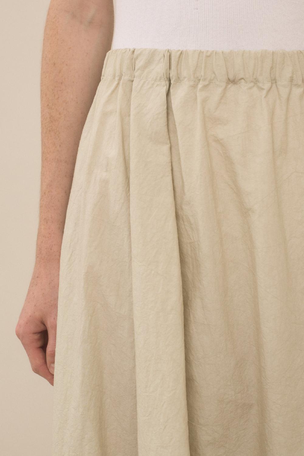 Lauren Manoogian TWIST SKIRT LIMEWASH