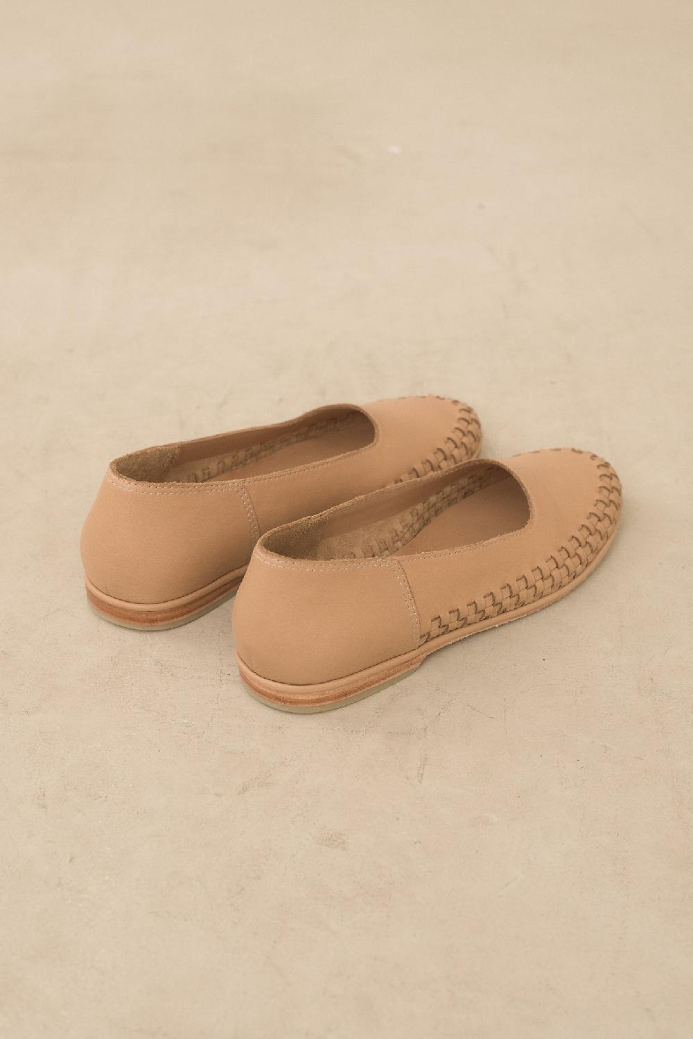 Lauren Manoogian WEAVE SHOE NATURAL