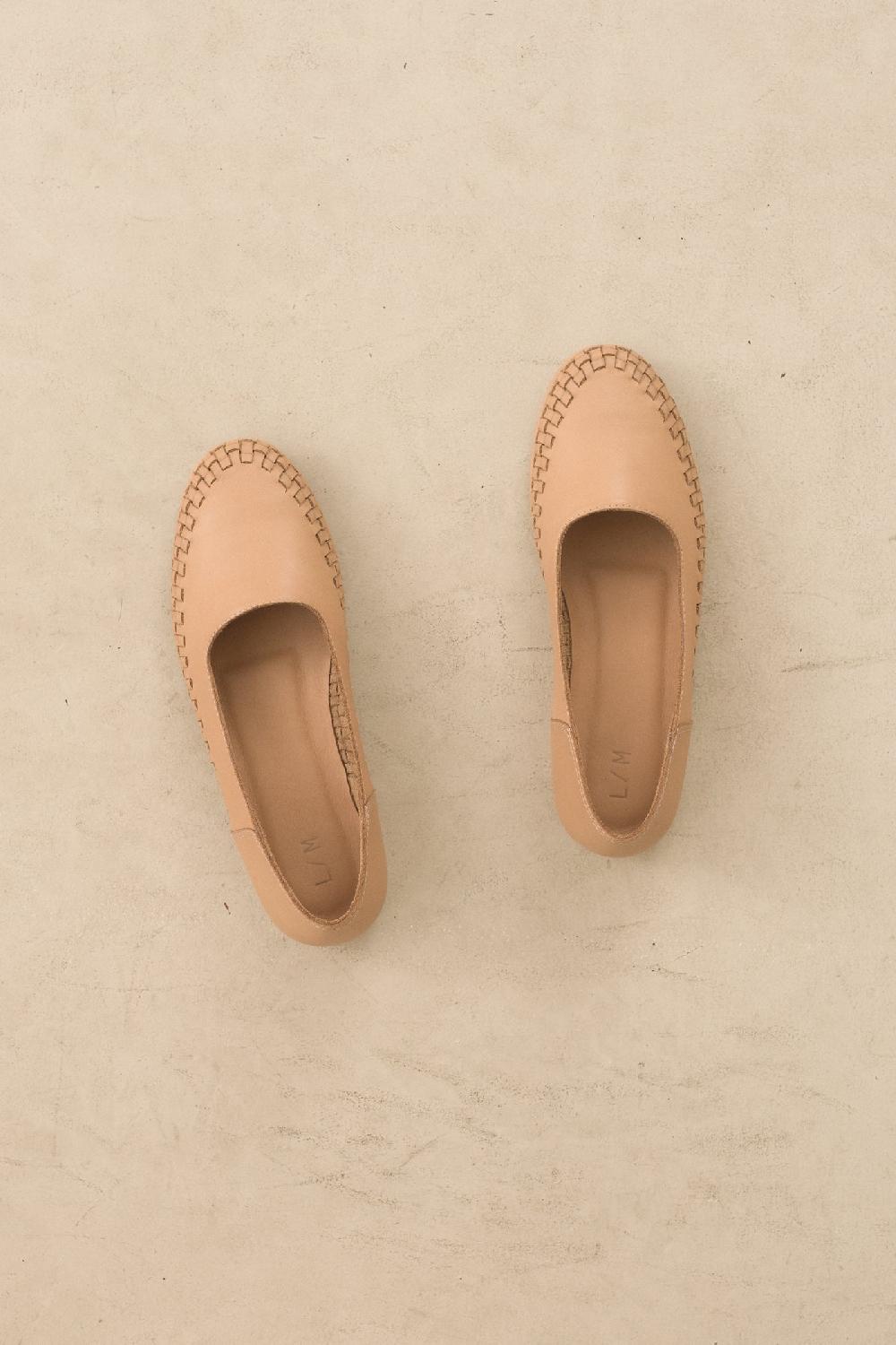 Lauren Manoogian WEAVE SHOE NATURAL