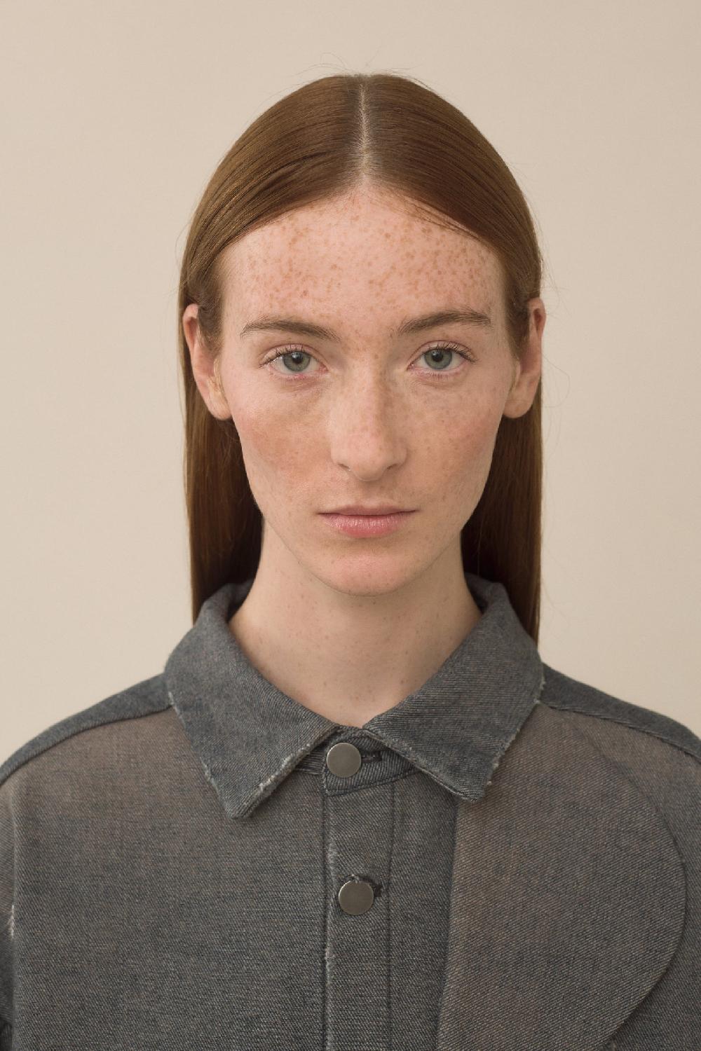Lauren Manoogian WORN GAITER SHIRT WORN DENIM