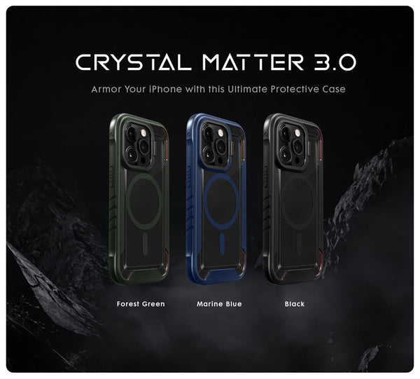 laut CRYSTAL MATTER 3 case Compatible with MagSafe for iPhone 14 Series