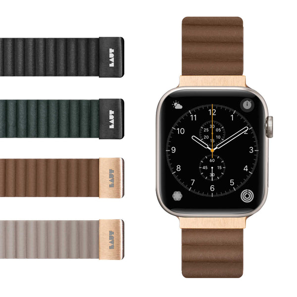 laut NOVI LUXE Watch Strap for Apple Watch Series 4-10 & SE & ULTRA