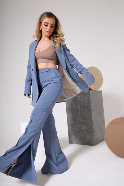 Lavand Flore Blue Trousers