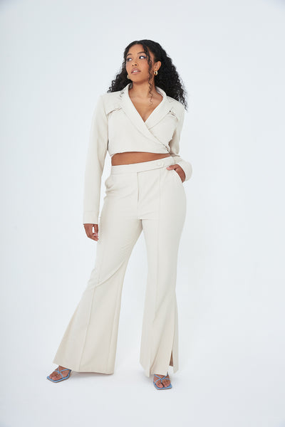 lavand Flore Ecru Trousers