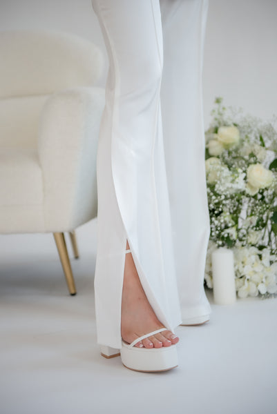 Lavand Flore White Trousers