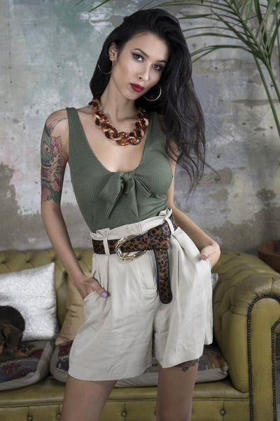 Lavand Joni High Waisted Shorts