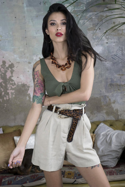 Lavand Joni High Waisted Shorts