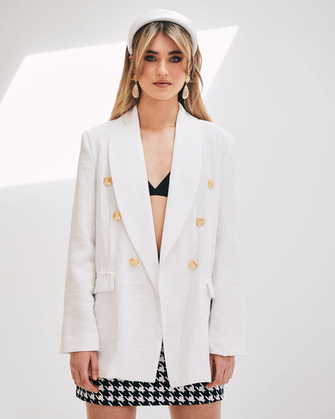 Lavand Primrose Gold Oval Drop Gold Earrings