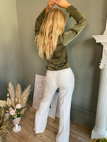 Lavand Zina Wrap Blouse