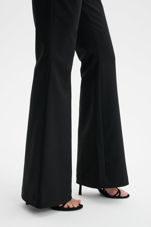 Lavish Alice ISABELLA Fit And Flare Trousers In Black