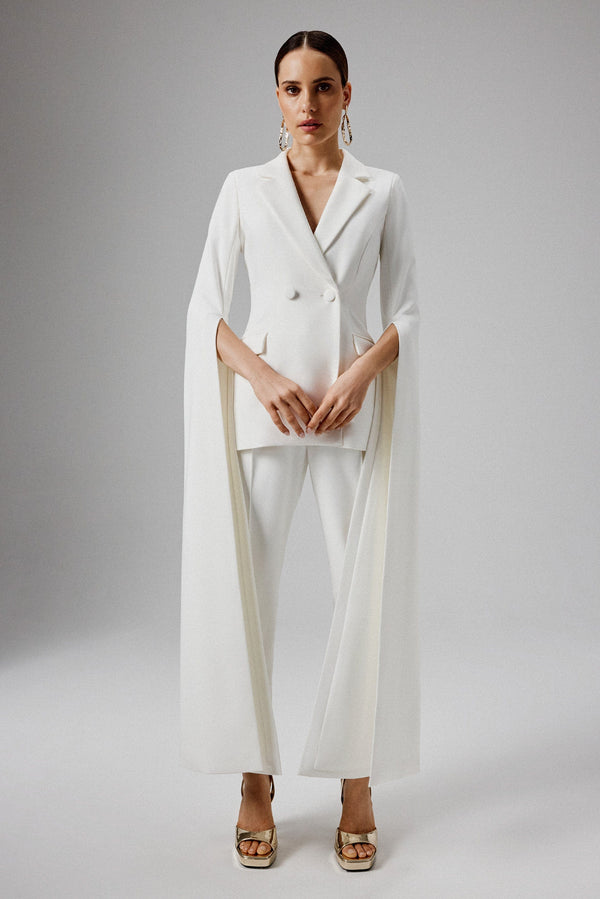 Lavish Alice AMARIA Tailored Trousers In White