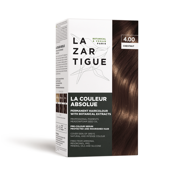 lazartigue LA COULEUR ABSOLUE 4.00 CHESTNUT Permanent haircolor