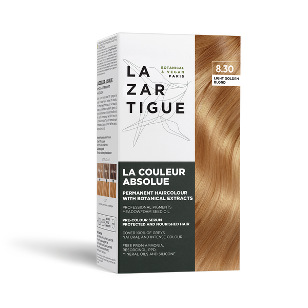 lazartigue LA COULEUR ABSOLUE 8.30 LIGHT GOLDEN BLOND Permanent haircolor
