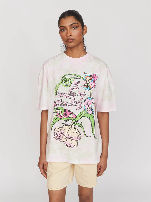 Lazy Oaf Hannah-Michelle X Lazy Oaf Tie Dye T-Shirt