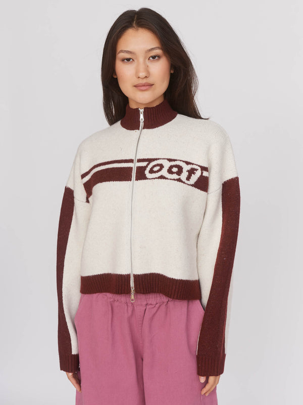 lazy oaf 2001 Zip Knit