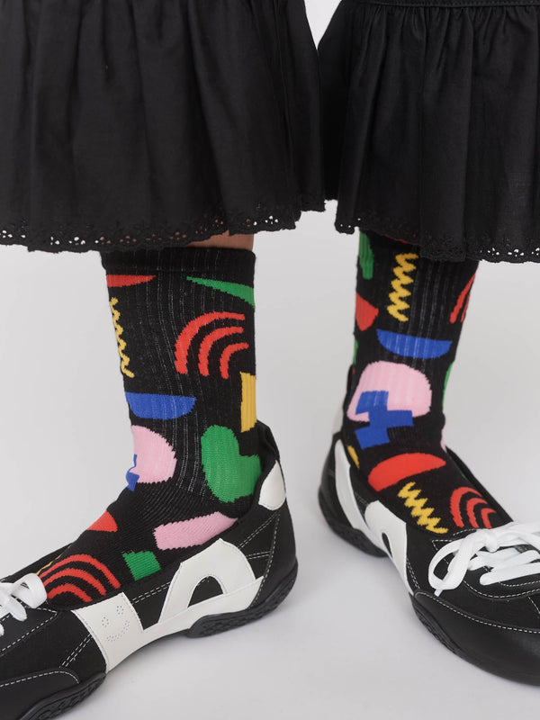 Lazy Oaf Abstract Socks