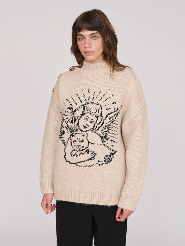 Lazy Oaf Angelic Chunky Knit