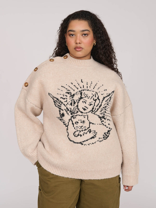 lazy oaf Angelic Chunky Knit