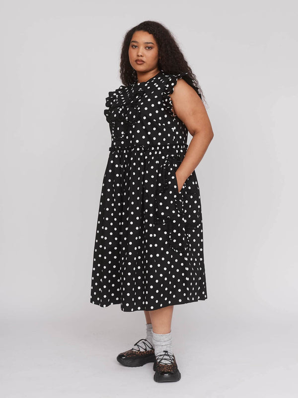 Lazy Oaf Big Polka Dot Flower Dress