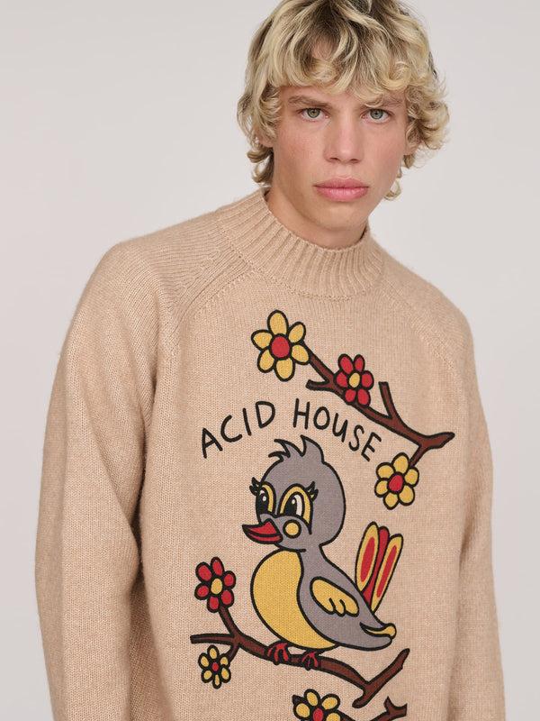 Lazy Oaf Bird House Knit Jumper