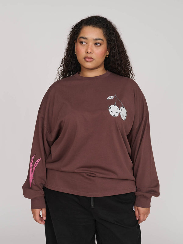 Lazy Oaf Cherub Long Sleeve Top