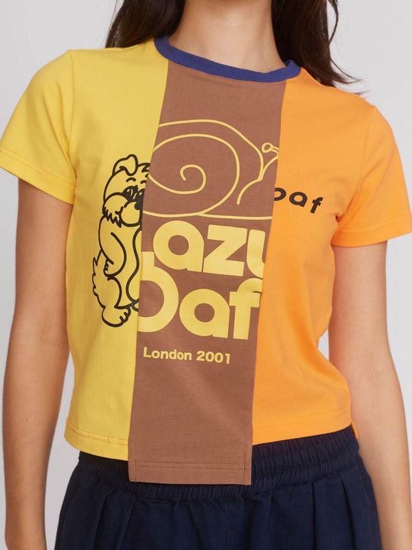 Lazy Oaf Cut And Sew Fitted Tee