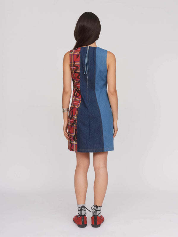 Lazy Oaf Double Denim Dress