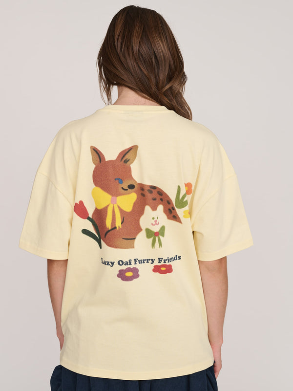lazy oaf Furry Friends Tee