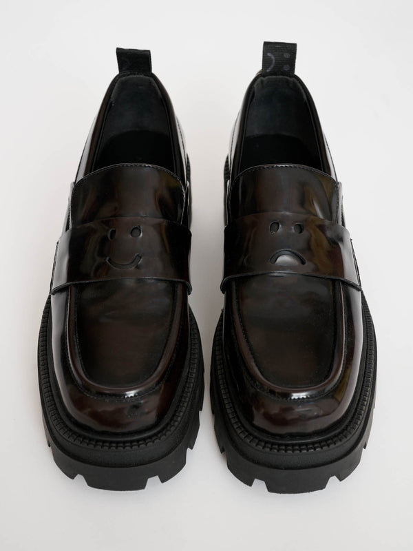 Lazy Oaf Happy Sad Cut Out Loafer