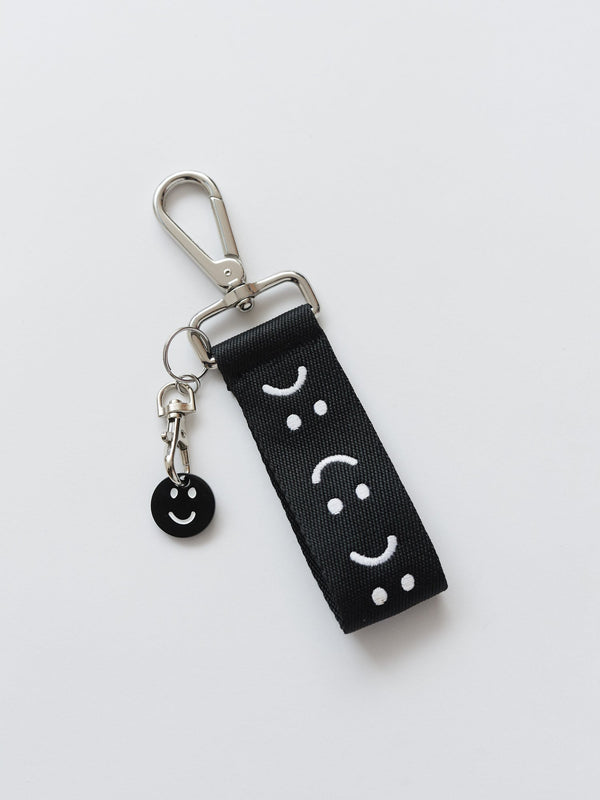 Lazy Oaf Happy Sad Keyring