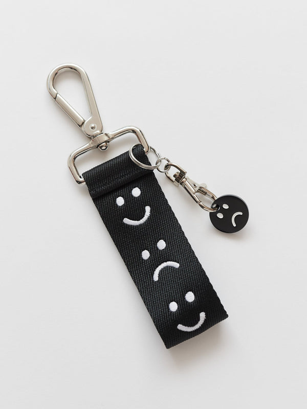 lazy oaf Happy Sad Keyring